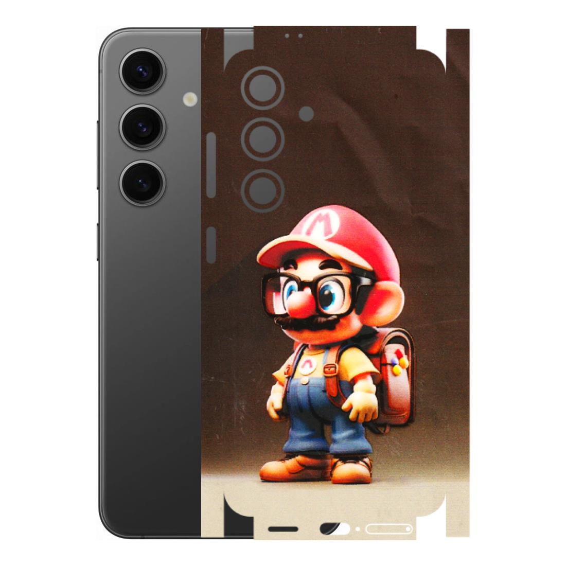 Samsung A/S Series Phone Skins (All Models) - Little Mario - 3D Embossed Finish (L-119) Samsung Galaxy S24 (5G)