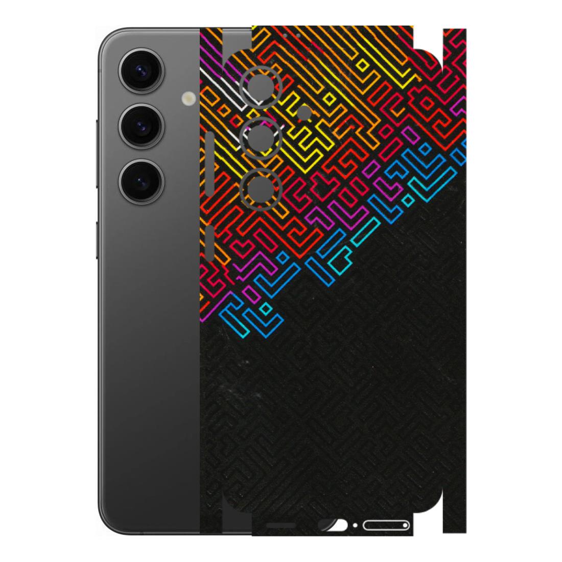 Samsung A/S Series Phone Skins (All Models) - Dotme Pattern Art - 3D Embossed Finish (L-121) Samsung Galaxy S24 (5G)