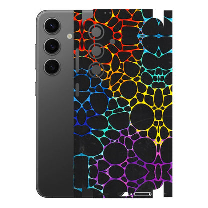 Samsung A/S Series Phone Skins (All Models) - Abstract Art MultiColour - 3D Embossed Finish (L-133) Samsung Galaxy S24 (5G)