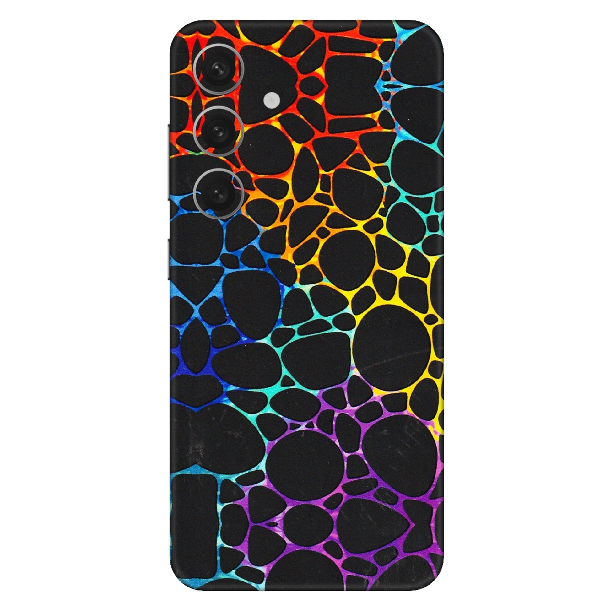 Samsung A/S Series Phone Skins (All Models) - Abstract Art MultiColour - 3D Embossed Finish (L-133) Samsung Galaxy S24 (5G)