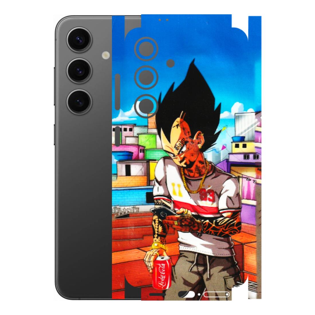 Samsung A/S Series Phone Skins (All Models) - Vegeta - 3D Embossed Finish (L-136) Samsung Galaxy S24 (5G)