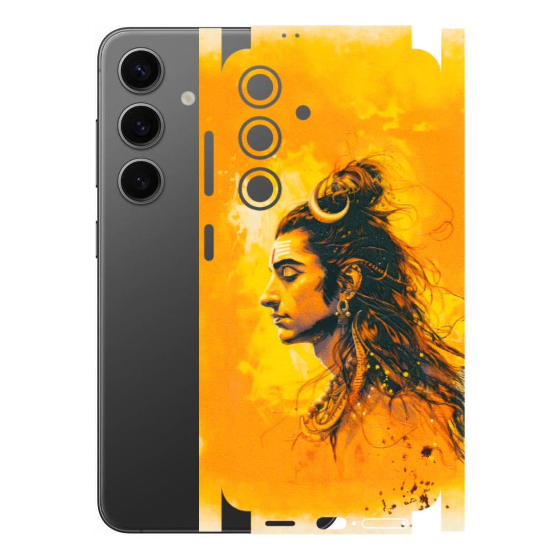 Samsung A/S Series Phone Skins (All Models) - Shiv Shakti - 3D Embossed Finish (L-14) Samsung Galaxy S24 (5G)