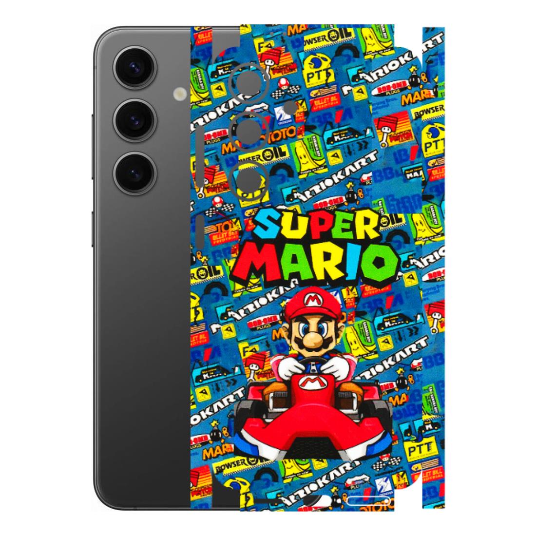 Samsung A/S Series Phone Skins (All Models) - Super Mario Kart - 3D Embossed Finish (L-140) Samsung Galaxy S24 (5G)