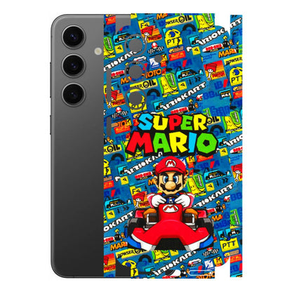 Samsung A/S Series Phone Skins (All Models) - Super Mario Kart - 3D Embossed Finish (L-140) Samsung Galaxy S24 (5G)