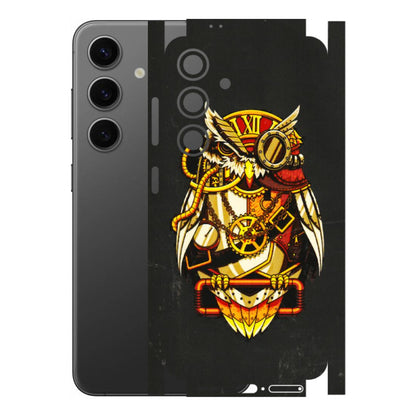 Samsung A/S Series Phone Skins (All Models) - Classy Smart Owl - 3D Embossed Finish (L-144) Samsung Galaxy S24 (5G)