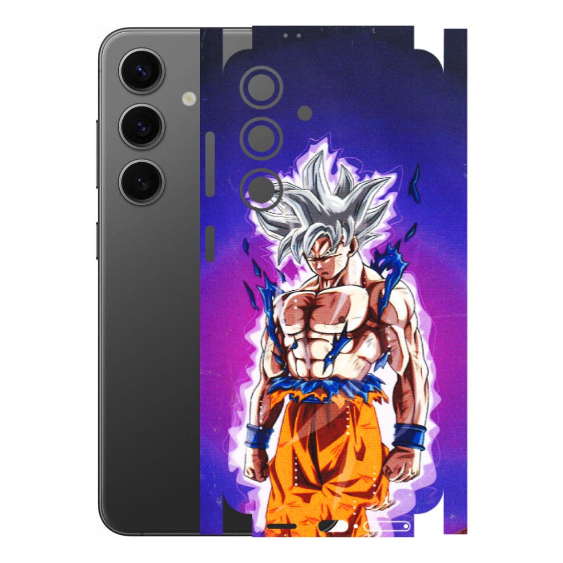 Samsung A/S Series Phone Skins (All Models) - Goku Purple Anime - 3D Embossed Finish (L-147) Samsung Galaxy S24 (5G)