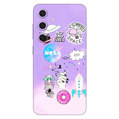 Samsung A/S Series Phone Skins (All Models) - I Need My Nasa Skin - 3D Embossed Finish (L-149) Samsung Galaxy S24 (5G)