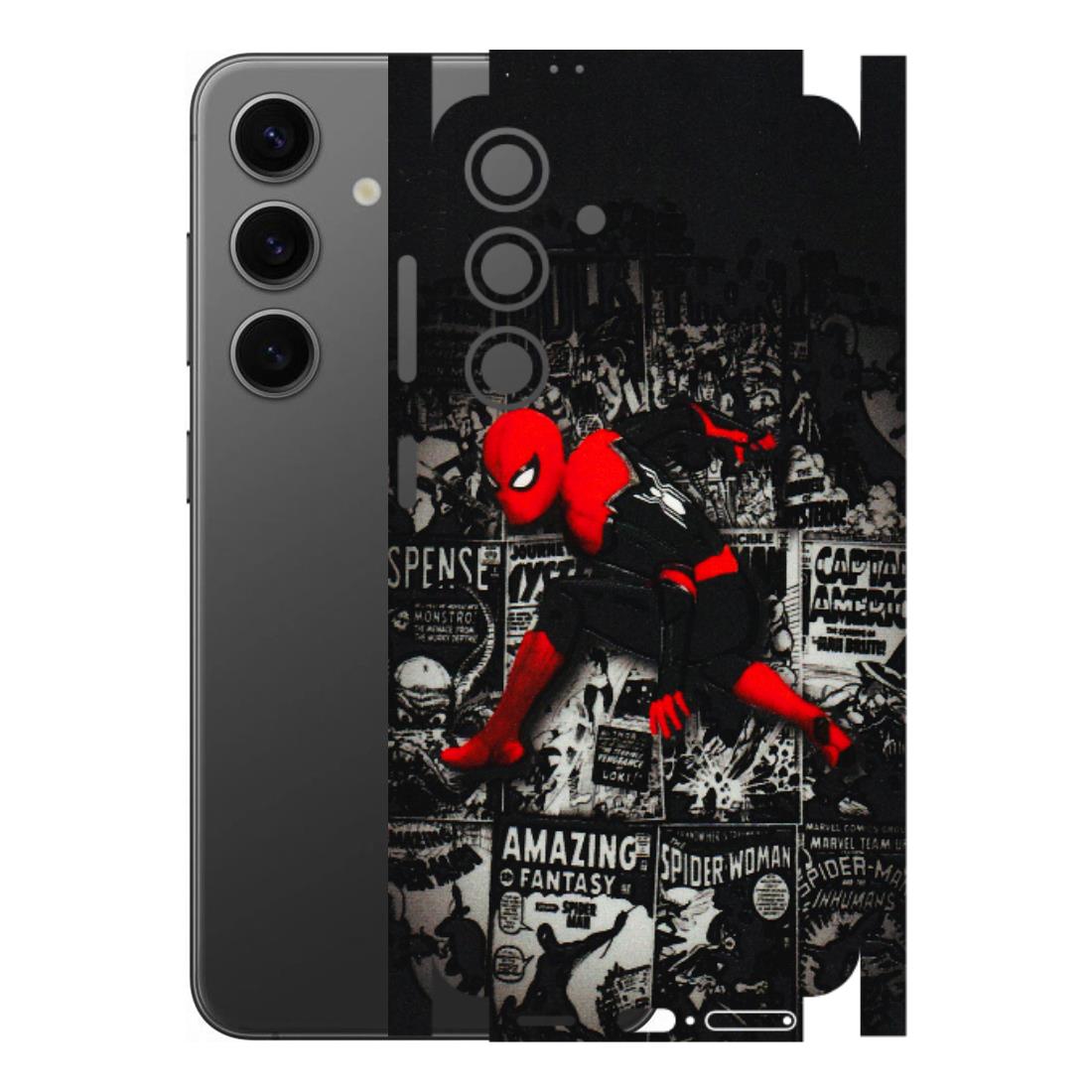 Samsung A/S Series Phone Skins (All Models) - SpiderMan New - 3D Embossed Finish (L-162) Samsung Galaxy S24 (5G)