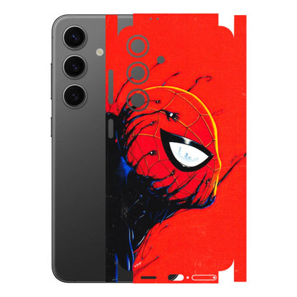 Samsung A/S Series Phone Skins (All Models) - Spiderman Face Venom - 3D Embossed Finish (L-165) Samsung Galaxy S24 (5G)