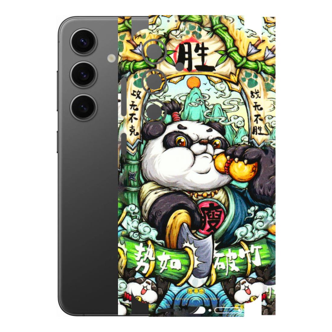 Samsung A/S Series Phone Skins (All Models) - Royal Rich Panda - 3D Embossed Finish (L-170) Samsung Galaxy S24 (5G)