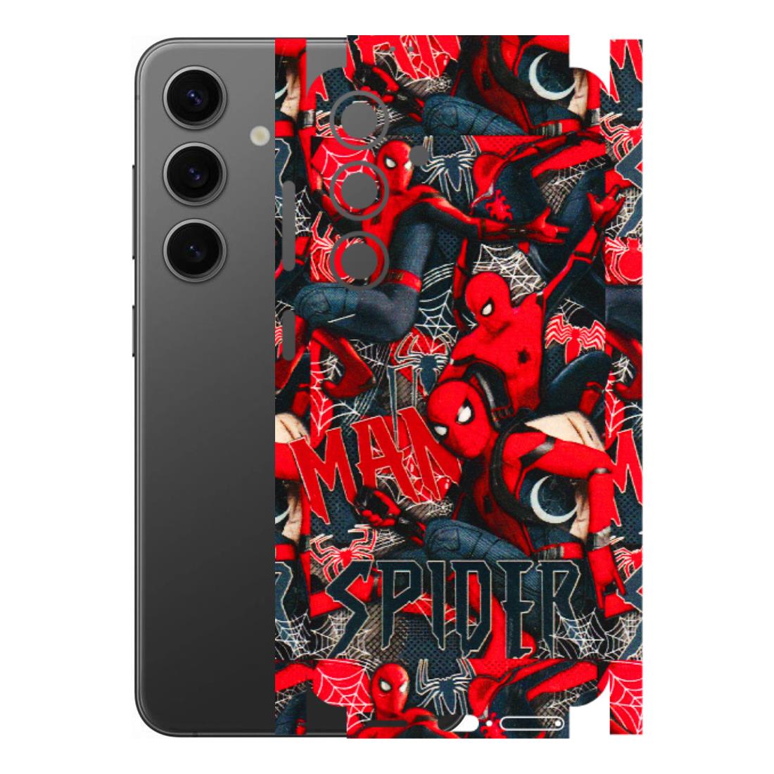 Samsung A/S Series Phone Skins (All Models) - SpiderMan Cool - 3D Embossed Finish (L-188) Samsung Galaxy S24 (5G)