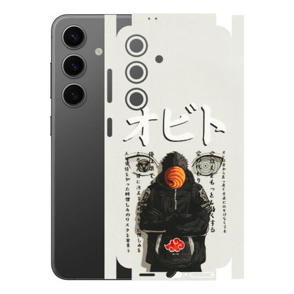 Samsung A/S Series Phone Skins (All Models) - Obito Anime Eye - 3D Embossed Finish (L-19) Samsung Galaxy S24 (5G)