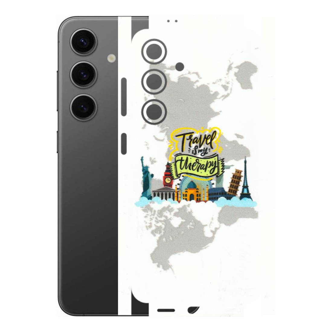 Samsung A/S Series Phone Skins (All Models) - Travel Therapy - 3D Embossed Finish (L-199) Samsung Galaxy S24 (5G)