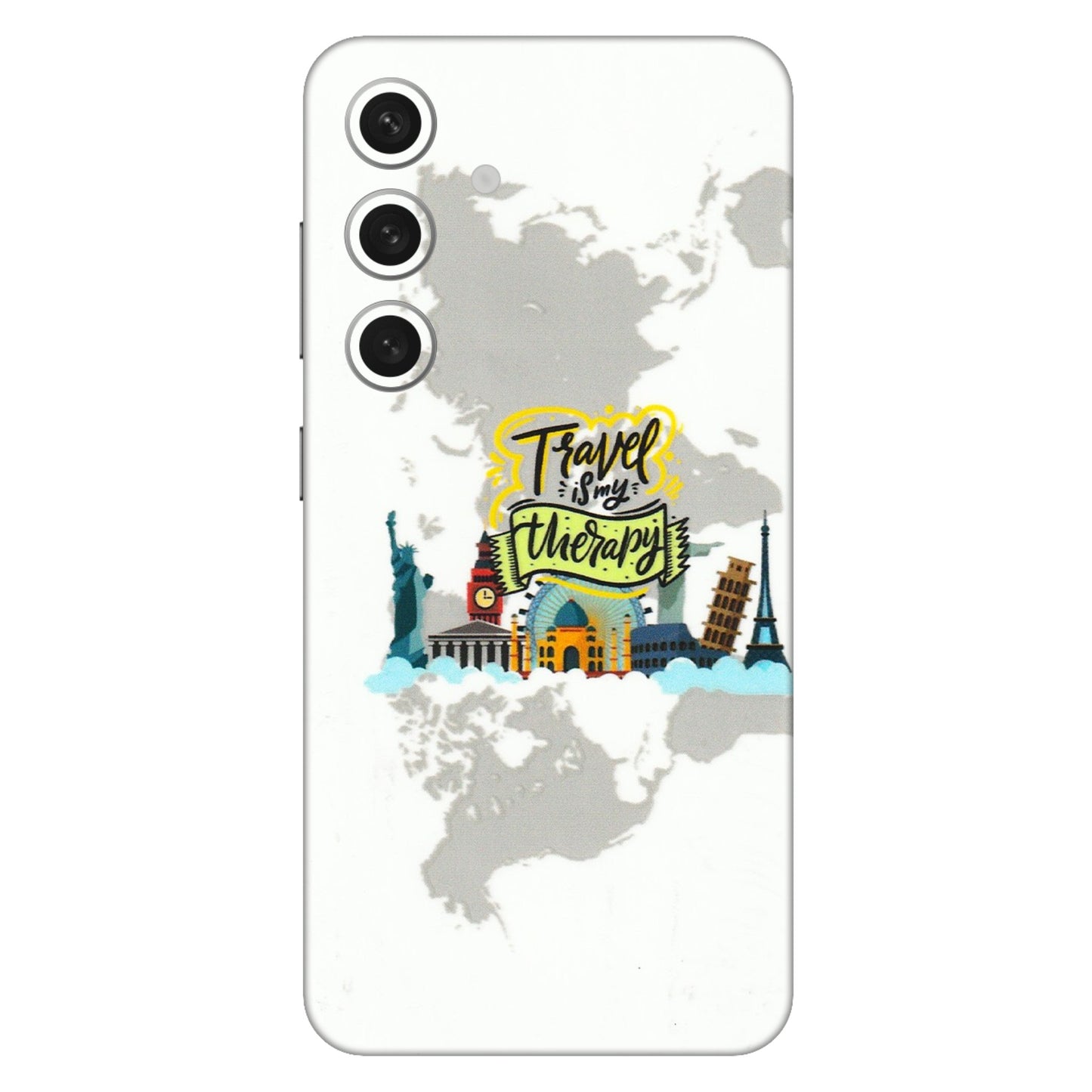 Samsung A/S Series Phone Skins (All Models) - Travel Therapy - 3D Embossed Finish (L-199) Samsung Galaxy S24 (5G)
