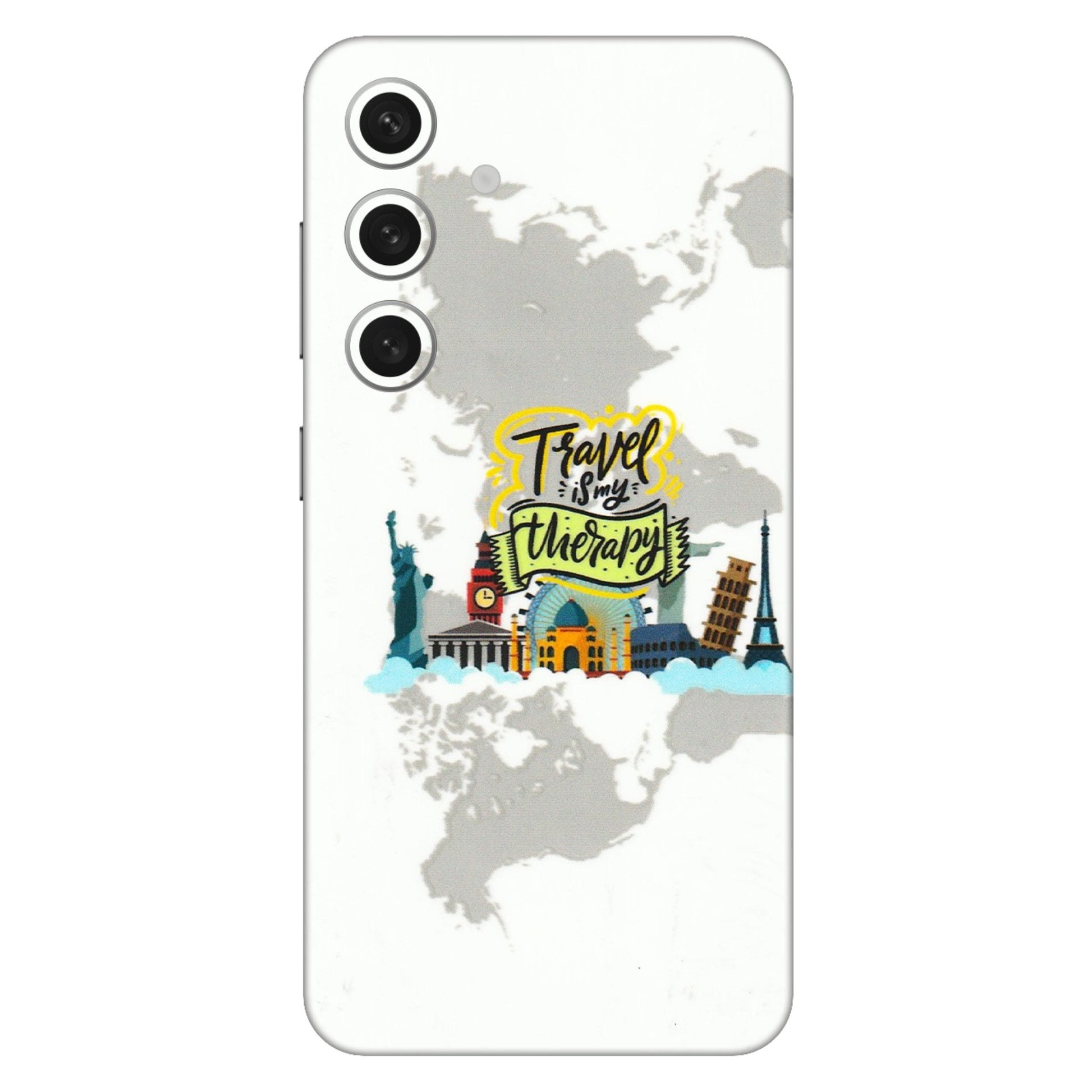 Samsung A/S Series Phone Skins (All Models) - Travel Therapy - 3D Embossed Finish (L-199) Samsung Galaxy S24 (5G)