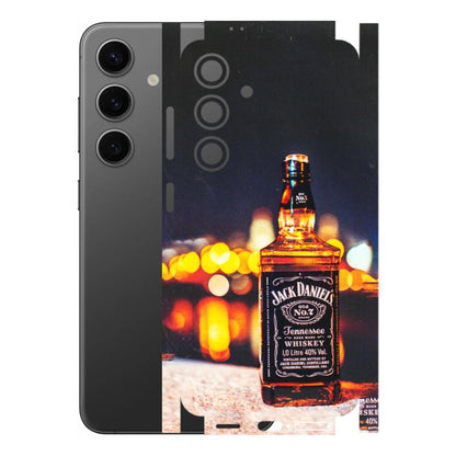 Samsung A/S Series Phone Skins (All Models) - JD Whiskey Bottle - 3D Embossed Finish (L-20) Samsung Galaxy S24 (5G)