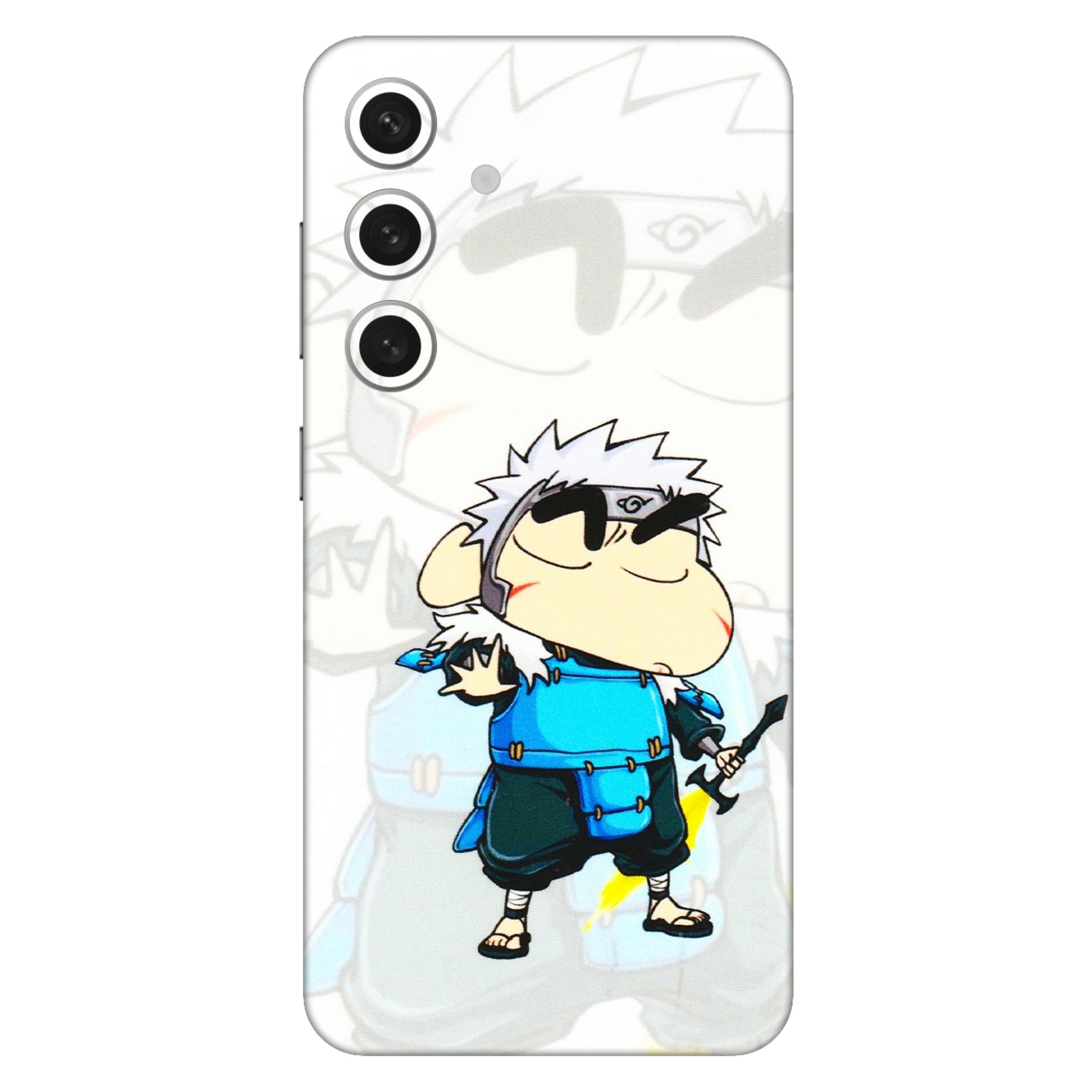 Samsung A/S Series Phone Skins (All Models) - Angry Young Shinchan - 3D Embossed Finish (L-226) Samsung Galaxy S24 (5G)