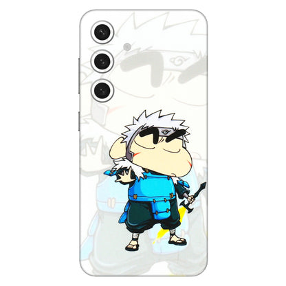 Samsung A/S Series Phone Skins (All Models) - Angry Young Shinchan - 3D Embossed Finish (L-226) Samsung Galaxy S24 (5G)
