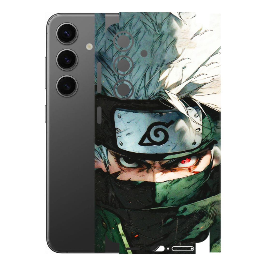 Samsung A/S Series Phone Skins (All Models) - Kakashi Red Eye Focus - 3D Embossed Finish (L-227) Samsung Galaxy S24 (5G)