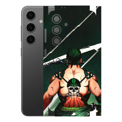 Samsung A/S Series Phone Skins (All Models) - Zoro Anime - 3D Embossed Finish (L-23) Samsung Galaxy S24 (5G)