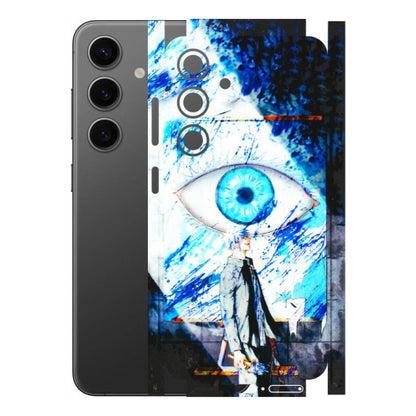 Samsung A/S Series Phone Skins (All Models) - Gojo Satoru evil eye - 3D Embossed Finish (L-239) Samsung Galaxy S24 (5G)