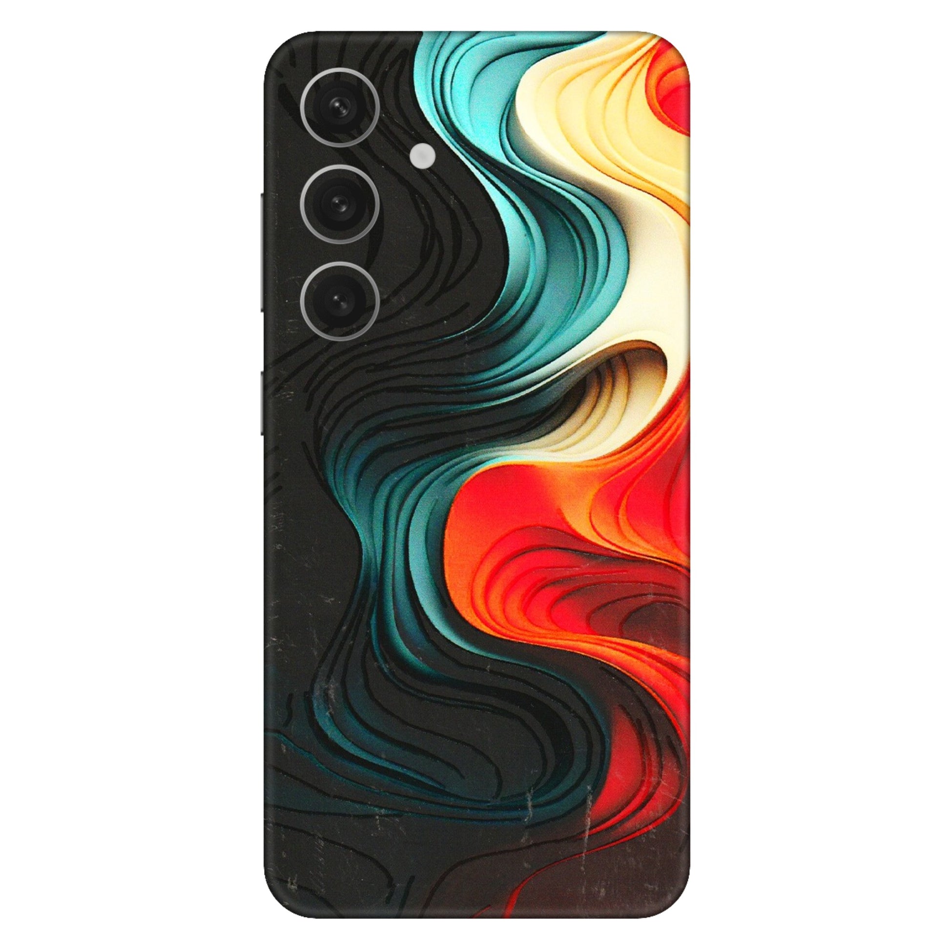 Samsung A/S Series Phone Skins (All Models) - The Silky Swirl - 3D Embossed Finish (L-240) Samsung Galaxy S24 (5G)
