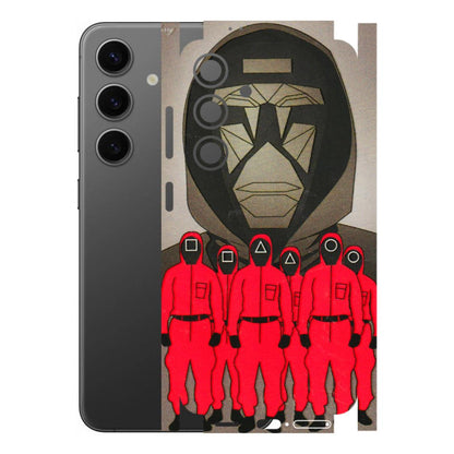Samsung A/S Series Phone Skins (All Models) - Squid Game Hero - 3D Embossed Finish (L-245) Samsung Galaxy S24 (5G)