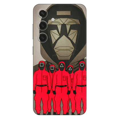 Samsung A/S Series Phone Skins (All Models) - Squid Game Hero - 3D Embossed Finish (L-245) Samsung Galaxy S24 (5G)