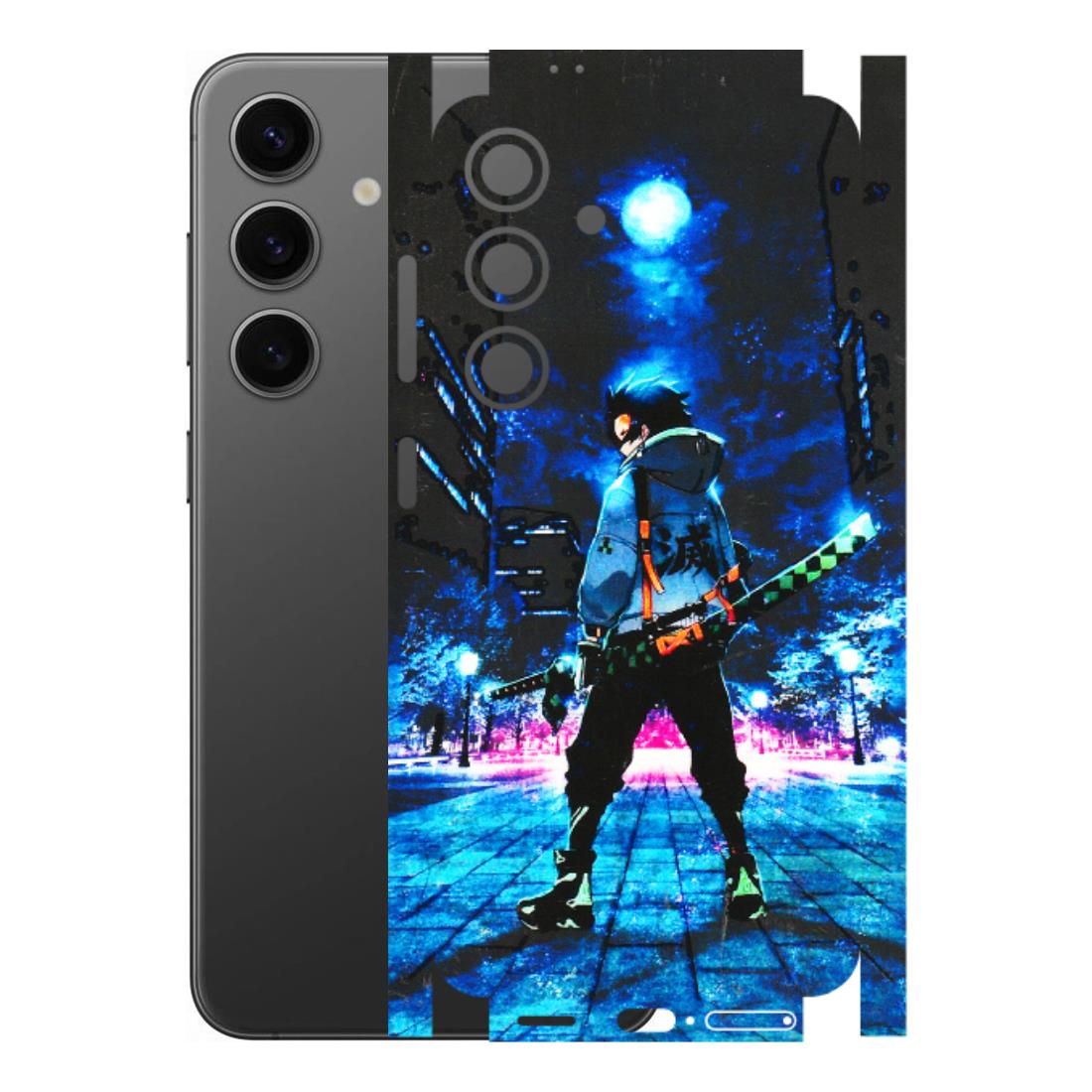 Samsung A/S Series Phone Skins (All Models) - Demon Slayer Sword - 3D Embossed Finish (L-247) Samsung Galaxy S24 (5G)