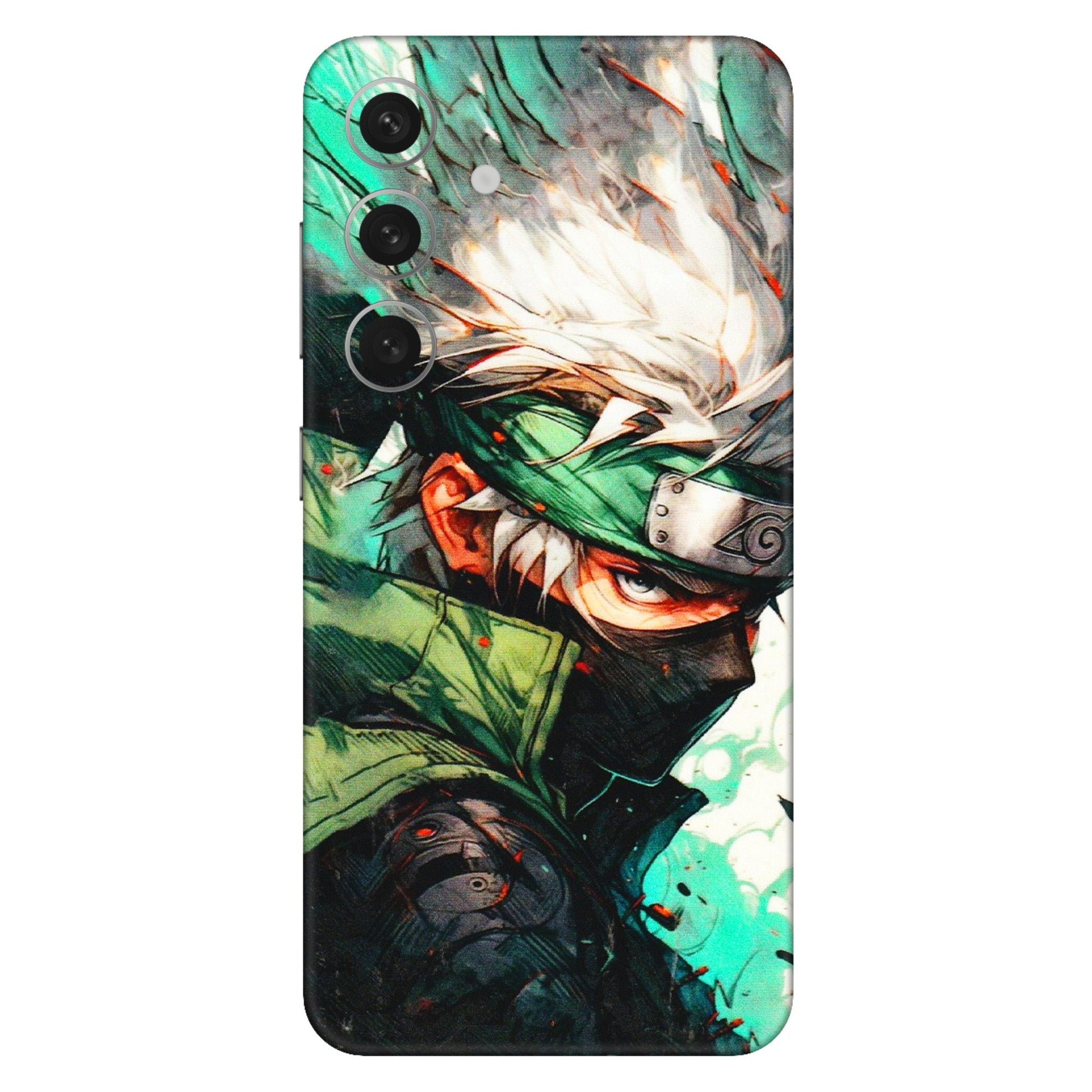 Samsung A/S Series Phone Skins (All Models) - Kakashi Side Profile - 3D Embossed Finish (L-249) Samsung Galaxy S24 (5G)