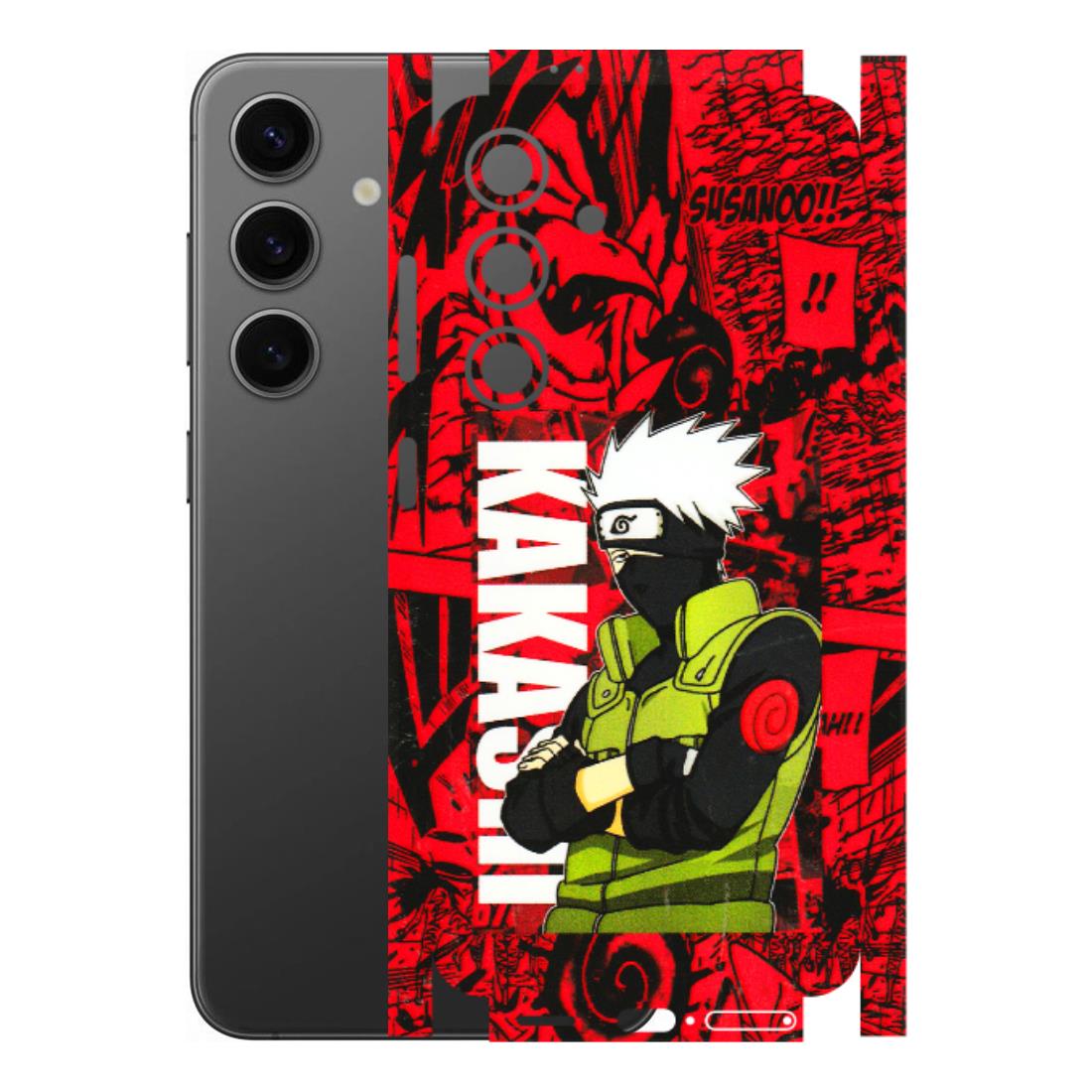 Samsung A/S Series Phone Skins (All Models) - Kakashi Red Anime - 3D Embossed Finish (L-251) Samsung Galaxy S24 (5G)