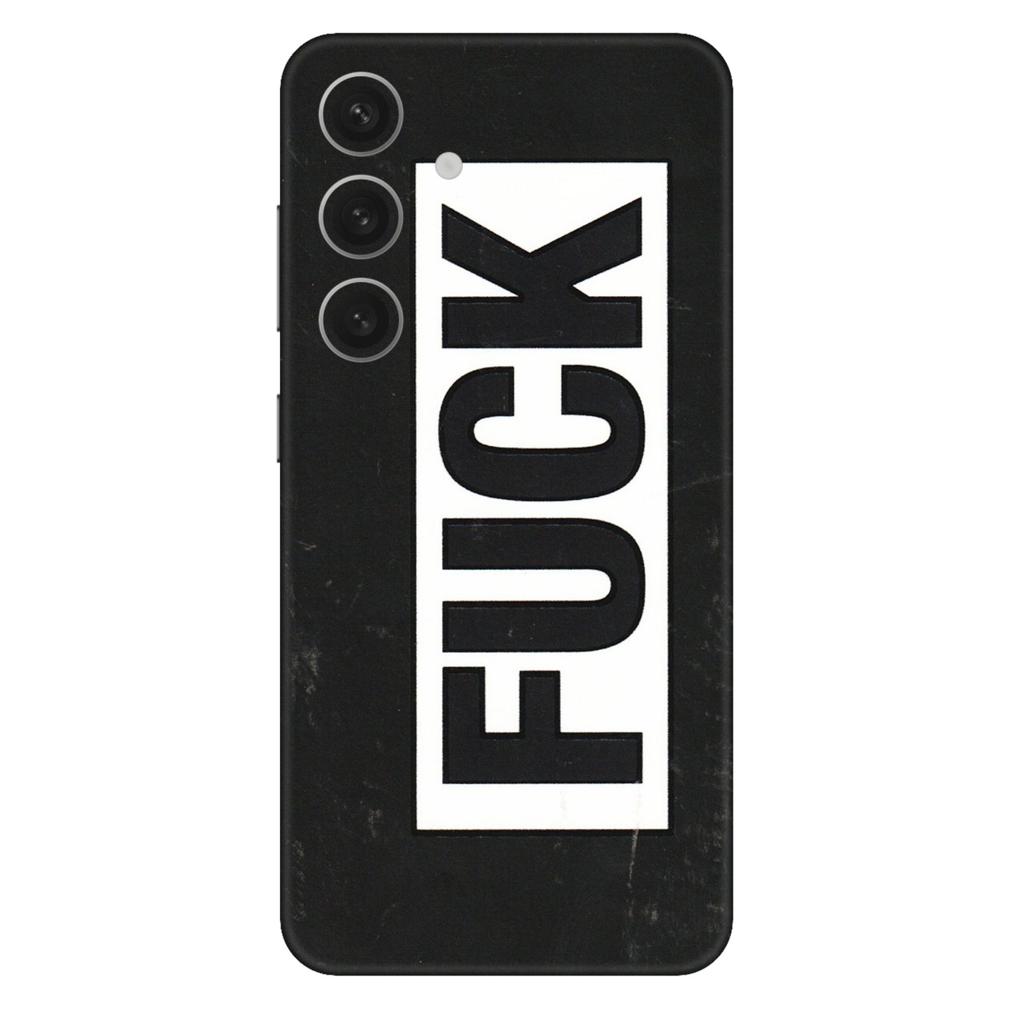 Samsung A/S Series Phone Skins (All Models) - The F Word - 3D Embossed Finish (L-255) Samsung Galaxy S24 (5G)