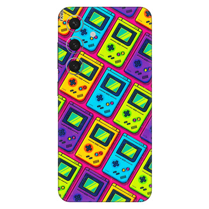 Samsung A/S Series Phone Skins (All Models) - Gameboy Colourful - 3D Embossed Finish (L-266) Samsung Galaxy S24 (5G)