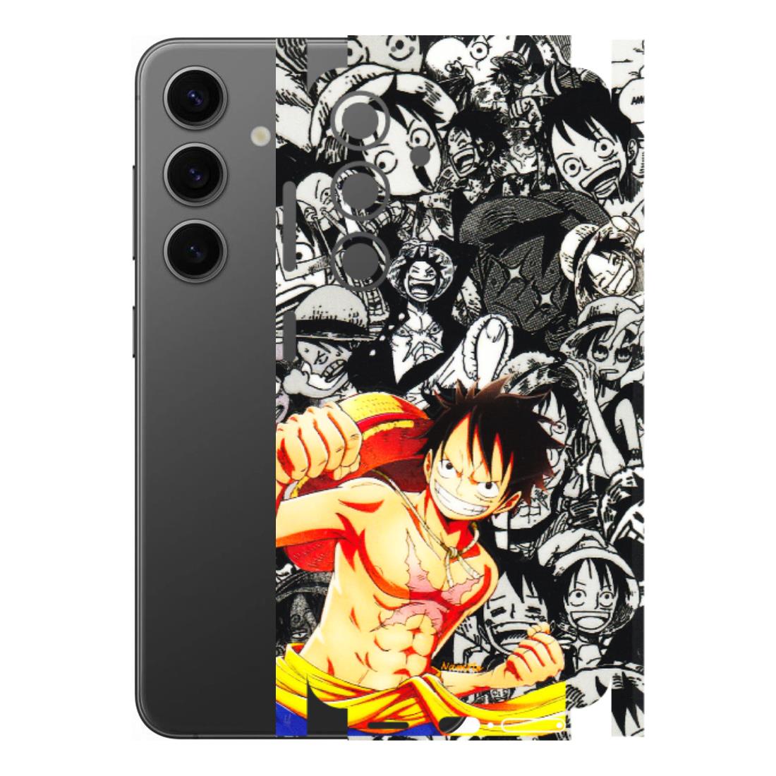 Samsung A/S Series Phone Skins (All Models) - Anime Comics Games Doodles - 3D Embossed Finish (L-27) Samsung Galaxy S24 (5G)