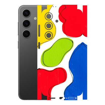 Samsung A/S Series Phone Skins (All Models) - RGB Colour Paint - 3D Embossed Finish (L-284) Samsung Galaxy S24 (5G)