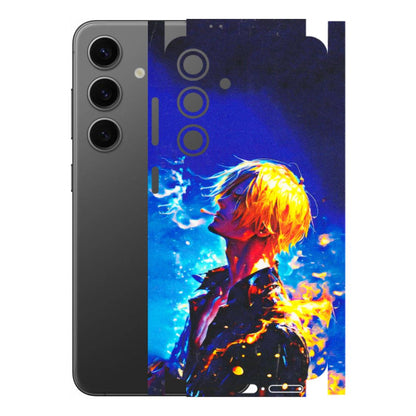 Samsung A/S Series Phone Skins (All Models) - Sanji Vinsmoke One Piece - 3D Embossed Finish (L-319) Samsung Galaxy S24 (5G)
