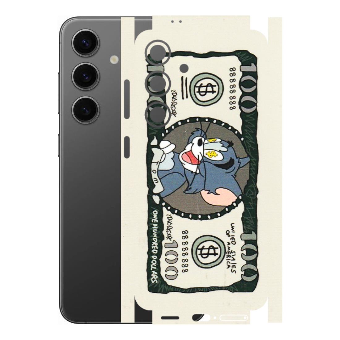 Samsung A/S Series Phone Skins (All Models) - Tom Hundred Dollar - 3D Embossed Finish (L-324) Samsung Galaxy S24 (5G)