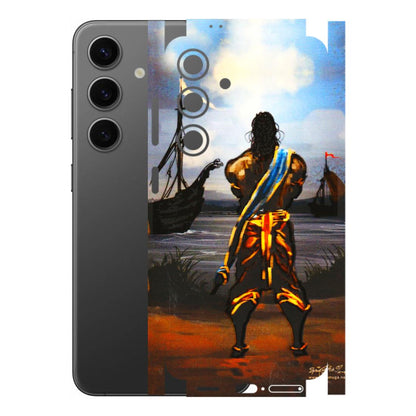 Samsung A/S Series Phone Skins (All Models) - Heavenly God Figure - 3D Embossed Finish (L-34) Samsung Galaxy S24 (5G)