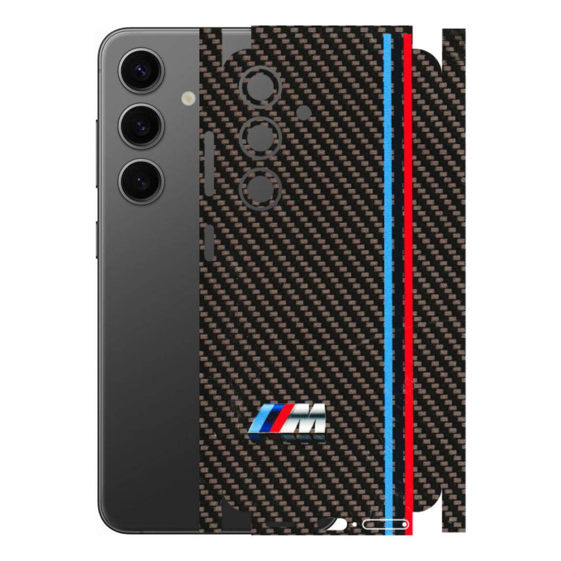 Samsung A/S Series Phone Skins (All Models) - BM Carbon Fiber Feels - 3D Embossed Finish (L-38) Samsung Galaxy S24 (5G)