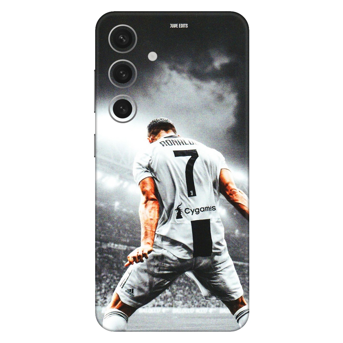 Samsung A/S Series Phone Skins (All Models) - Ronaldo CR7 Crazy - 3D Embossed Finish (L-44) Samsung Galaxy S24 (5G)