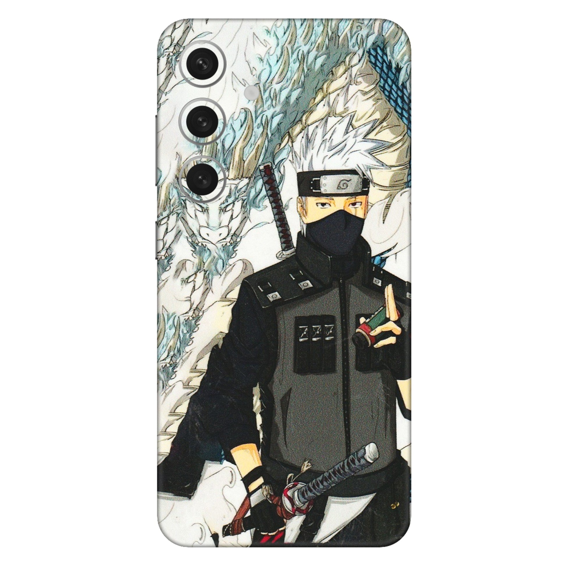 Samsung A/S Series Phone Skins (All Models) - Kakashi Hatake Naruto Anime - 3D Embossed Finish (L-46) Samsung Galaxy S24 (5G)