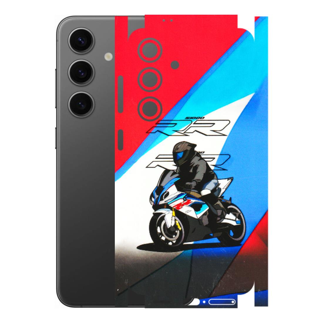 Samsung A/S Series Phone Skins (All Models) - Bikers Love - 3D Embossed Finish (L-58) Samsung Galaxy S24 (5G)