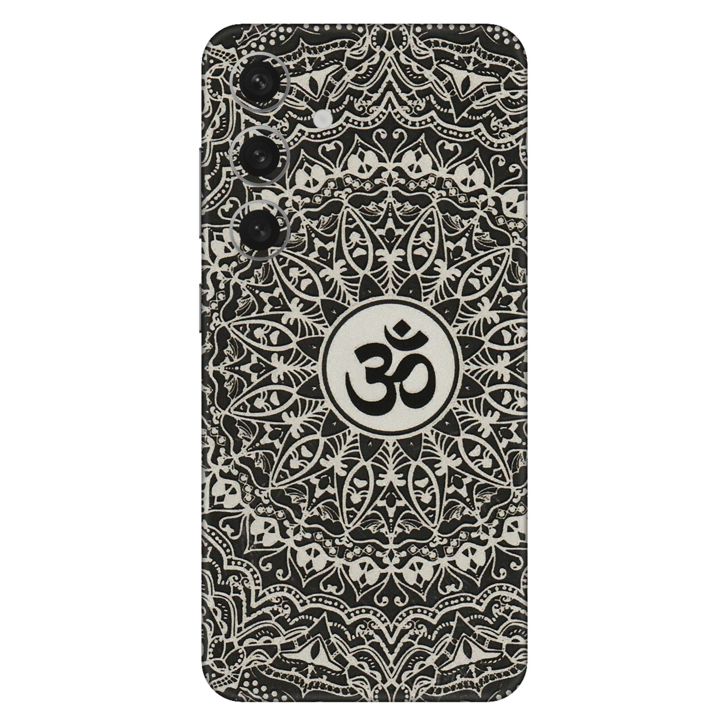 Samsung A/S Series Phone Skins (All Models) - Aum Elegant Mandala - 3D Embossed Finish (L-62) Samsung Galaxy S24 (5G)