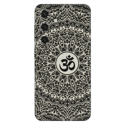 Samsung A/S Series Phone Skins (All Models) - Aum Elegant Mandala - 3D Embossed Finish (L-62) Samsung Galaxy S24 (5G)
