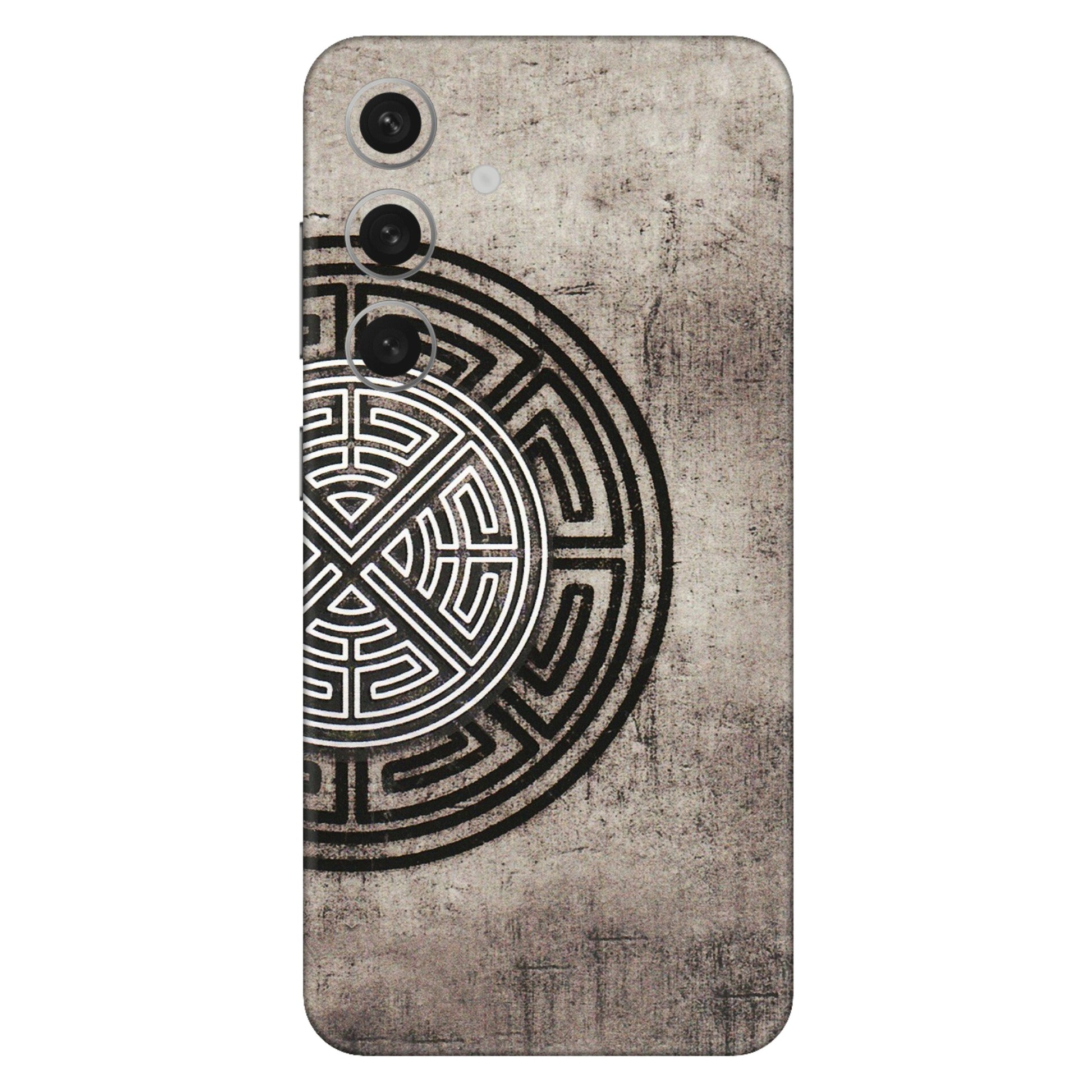 Samsung A/S Series Phone Skins (All Models) - Mysterious Circular Design - 3D Embossed Finish (L-63) Samsung Galaxy S24 (5G)