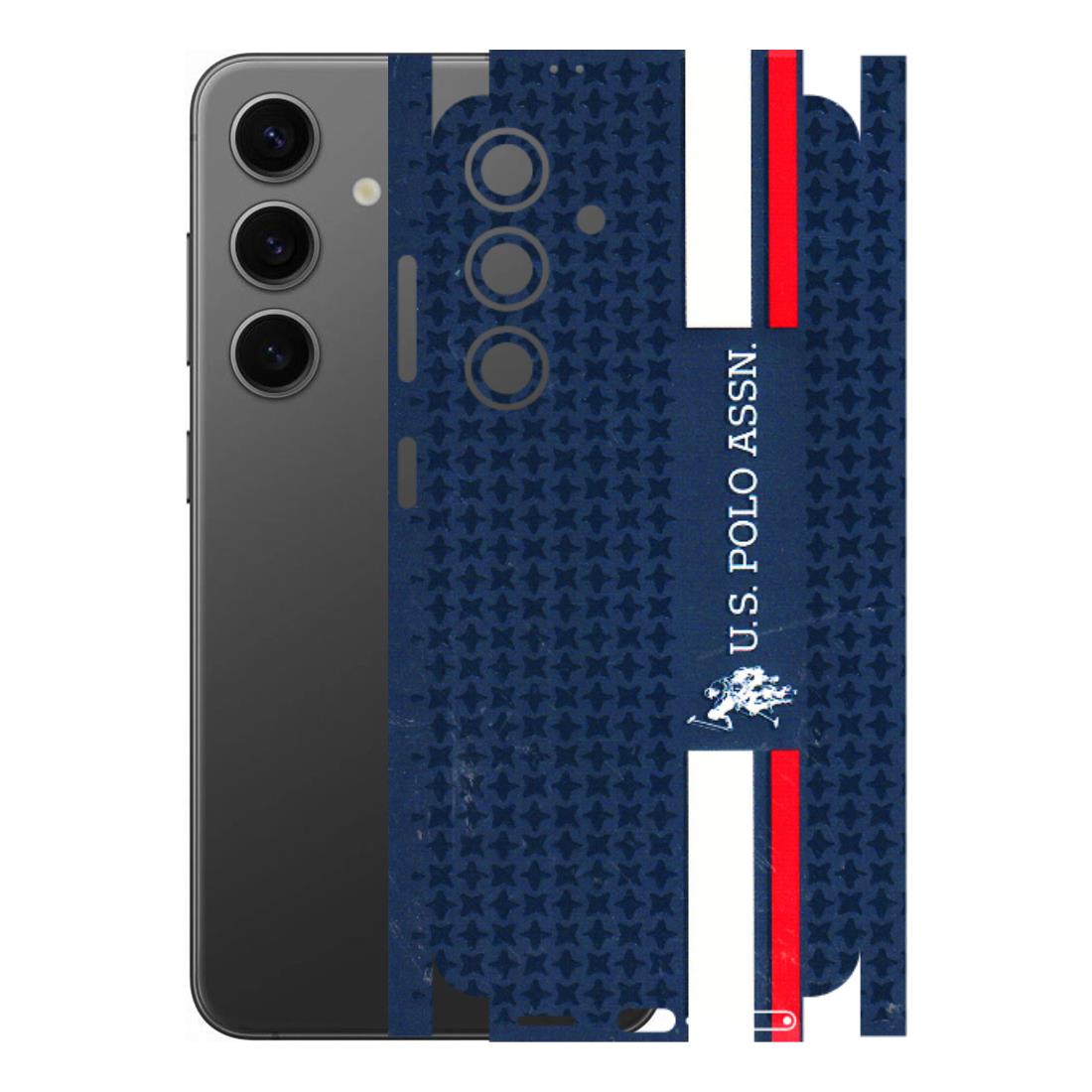 Samsung A/S Series Phone Skins (All Models) - US POLO Designer Brand - 3D Embossed Finish (L-65) Samsung Galaxy S24 (5G)