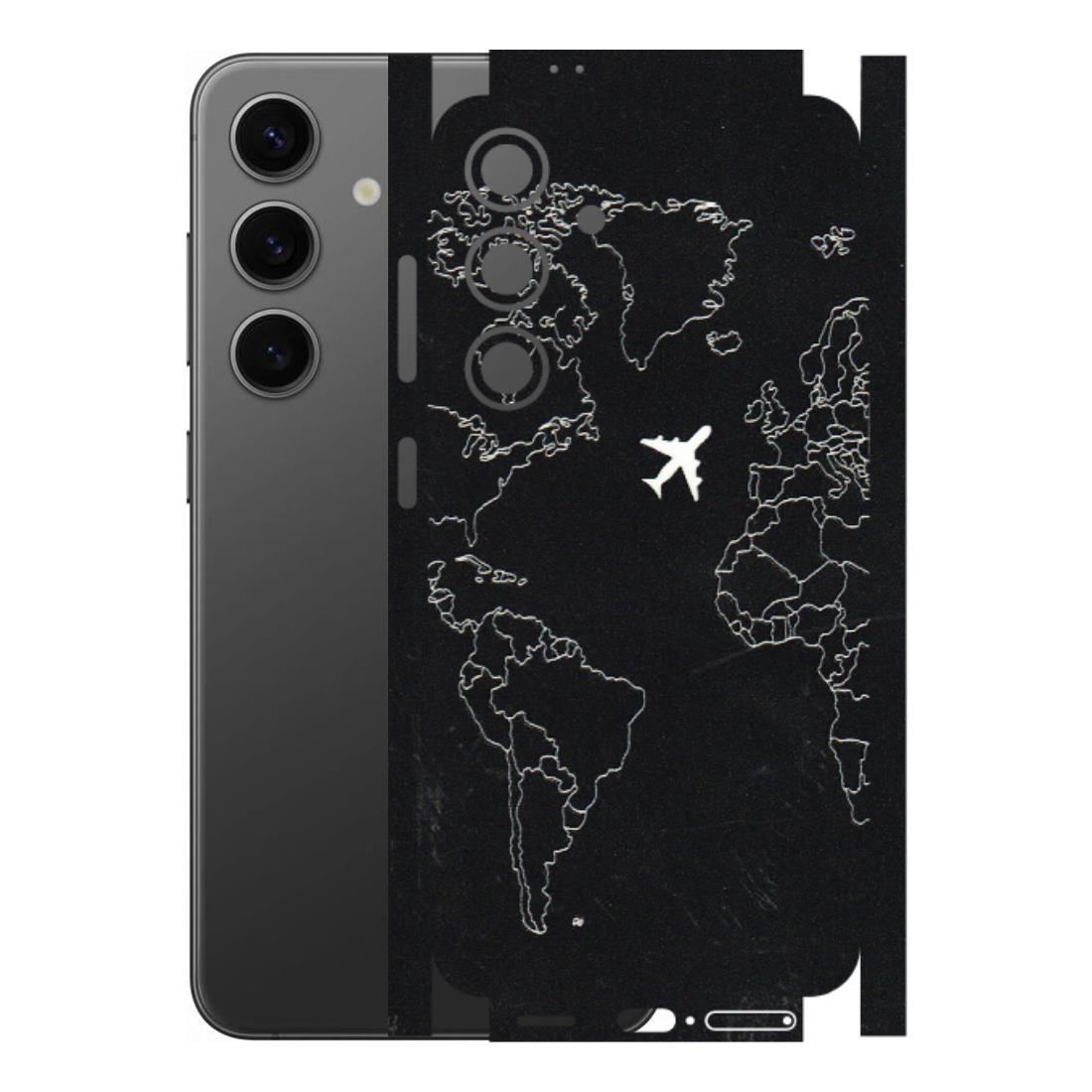 Samsung A/S Series Phone Skins (All Models) - Never Ending Travel - 3D Embossed Finish (L-79) Samsung Galaxy S24 (5G)