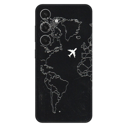 Samsung A/S Series Phone Skins (All Models) - Never Ending Travel - 3D Embossed Finish (L-79) Samsung Galaxy S24 (5G)