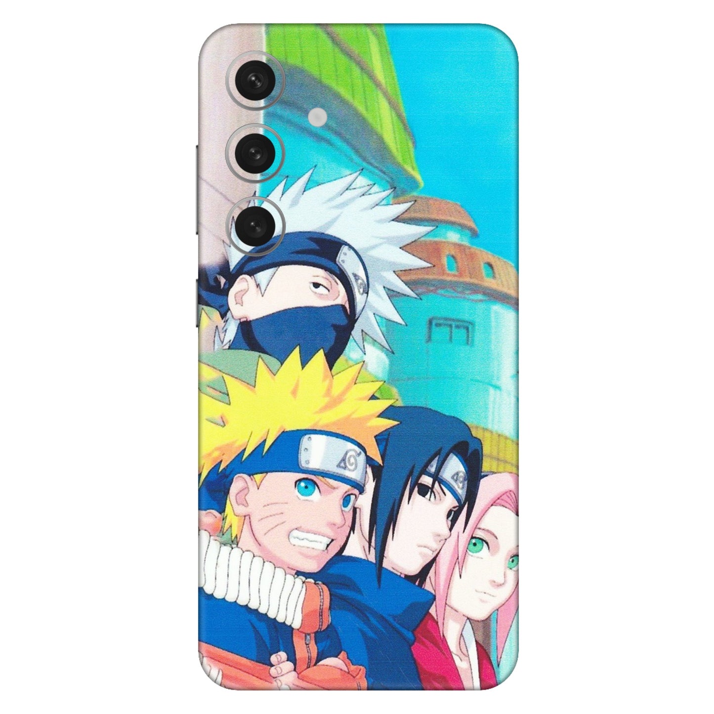 Samsung A/S Series Phone Skins (All Models) - Team Minato And Kakashi - Matte Finish (M-101) Samsung Galaxy S24 (5G)