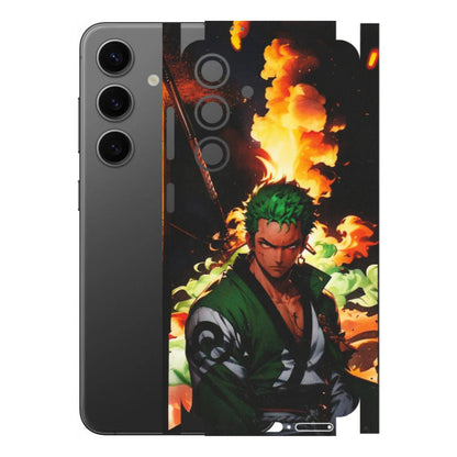 Samsung A/S Series Phone Skins (All Models) - Roronoa Zoro - Matte Finish (M-102) Samsung Galaxy S24 (5G)